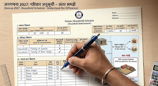 Jangadna 2027 Household Schedule Kaise Bhare