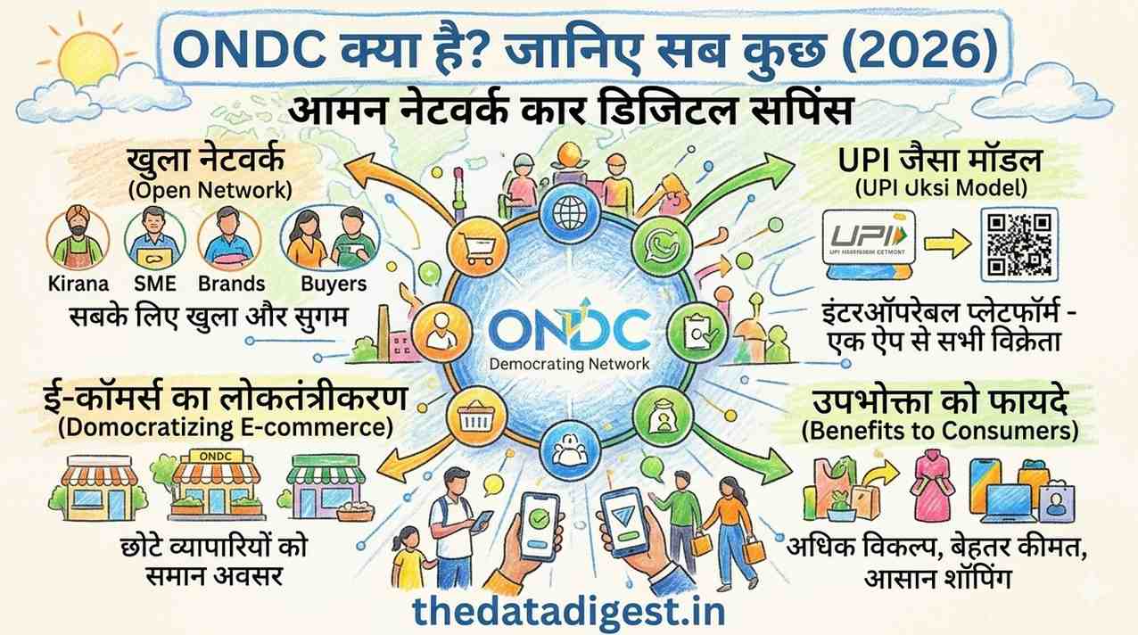 ONDC vs Amazon Flipkart Comparison 2026