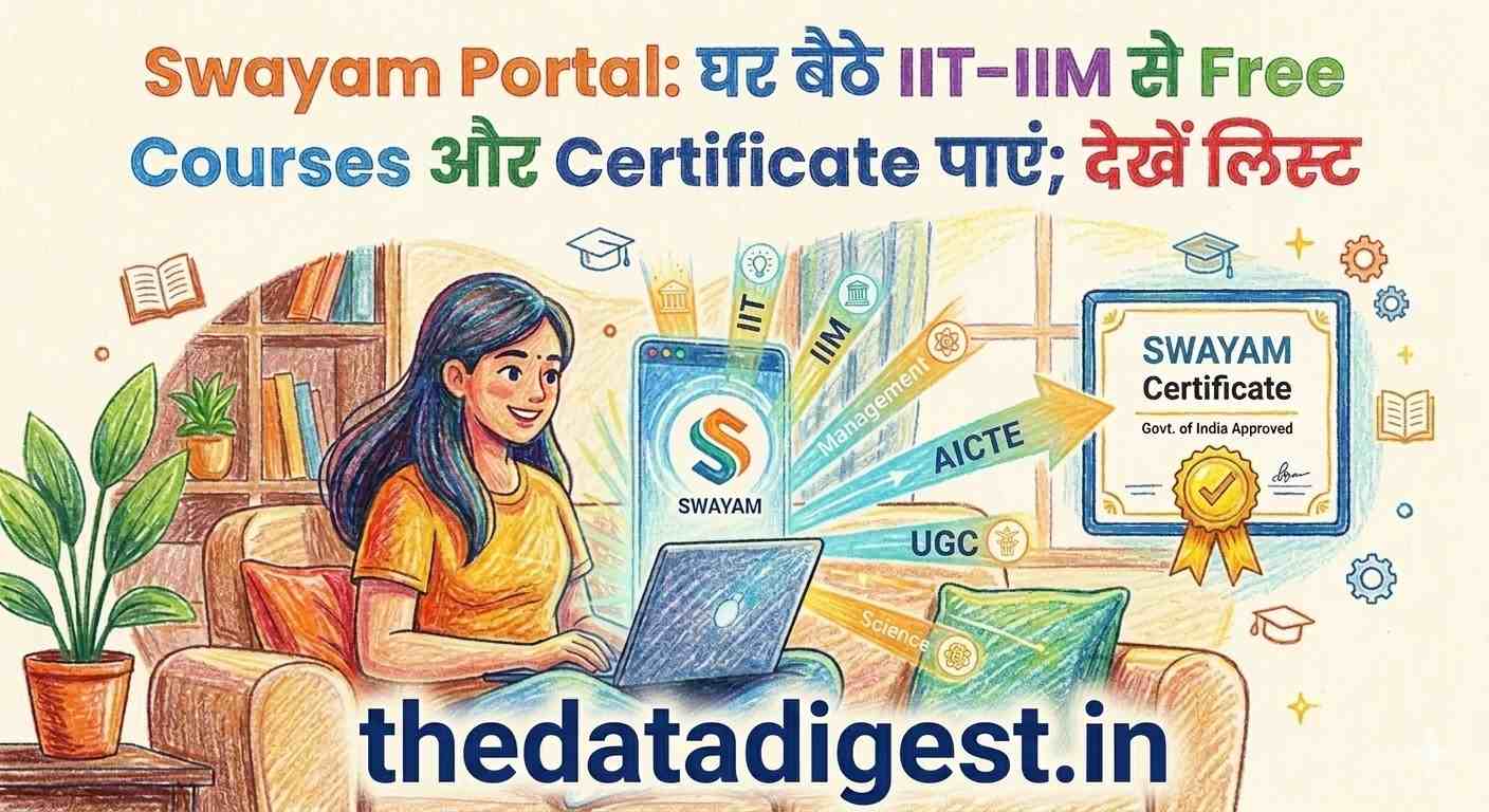 Swayam Portal Free Courses - Data Digest