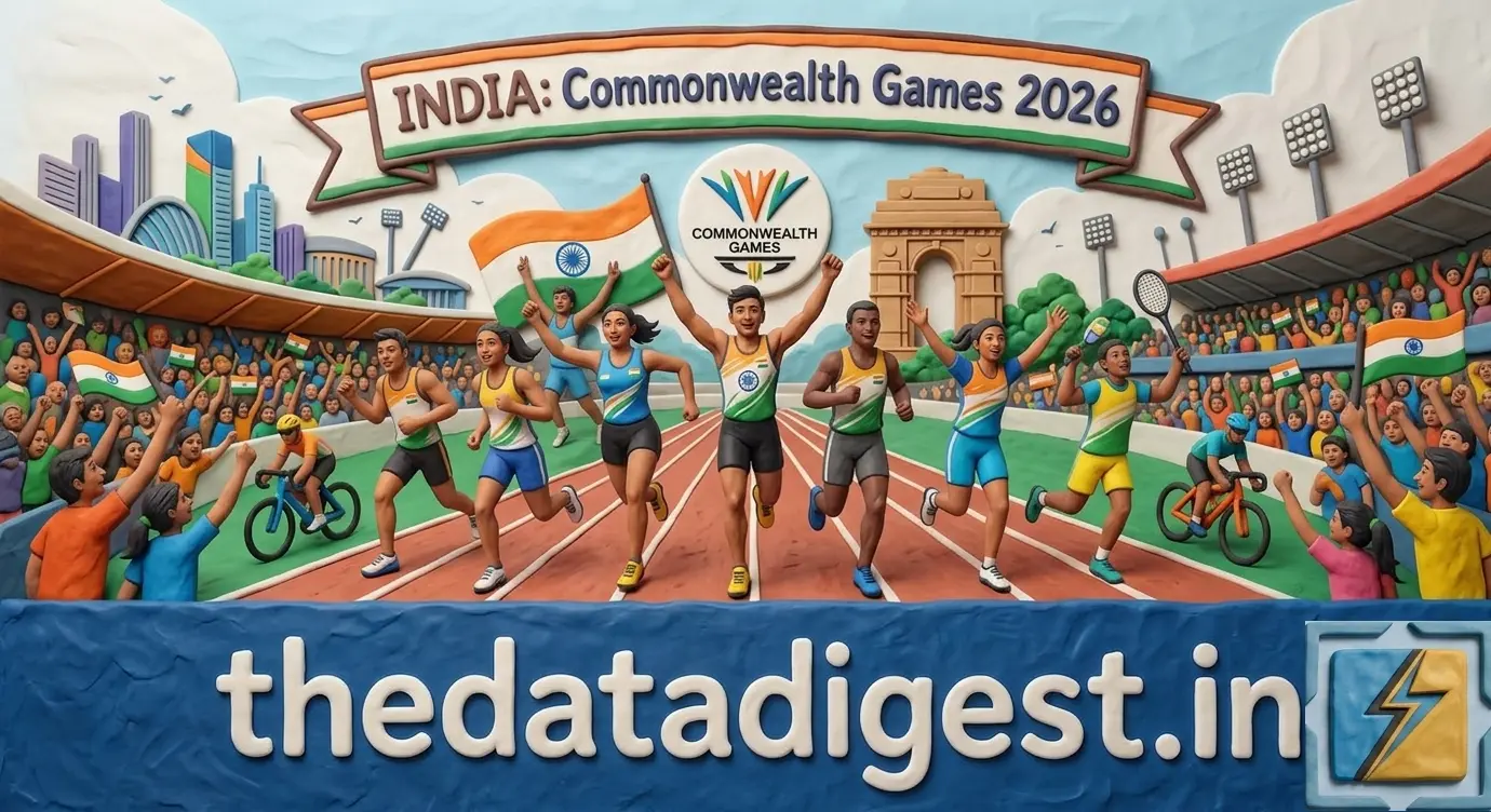 Commonwealth Games 2026 India athletes celebrating Glasgow medals