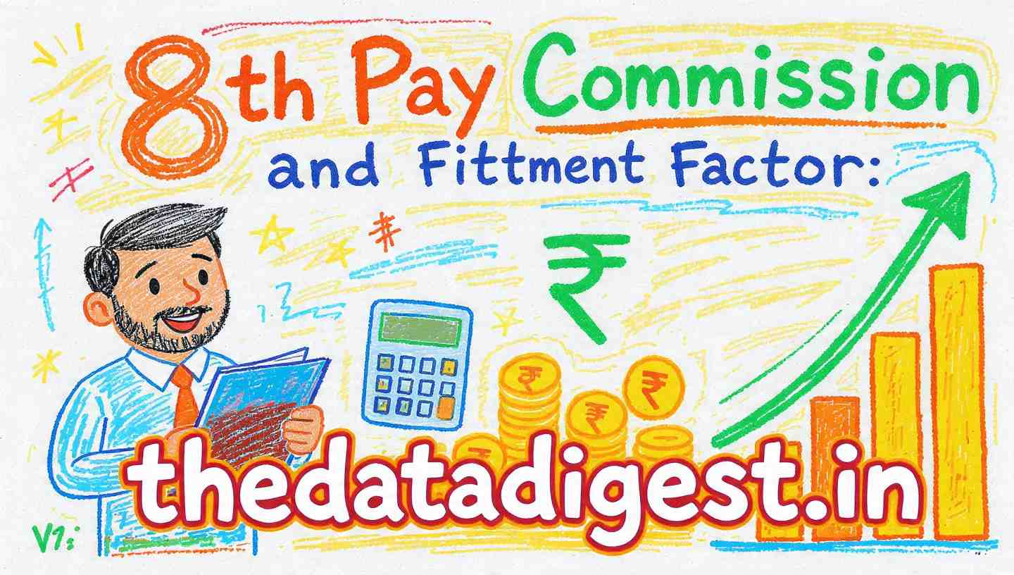 Fitment Factor Kya Hai Crayon Style 8th Pay Commission Calculator thedatadigest