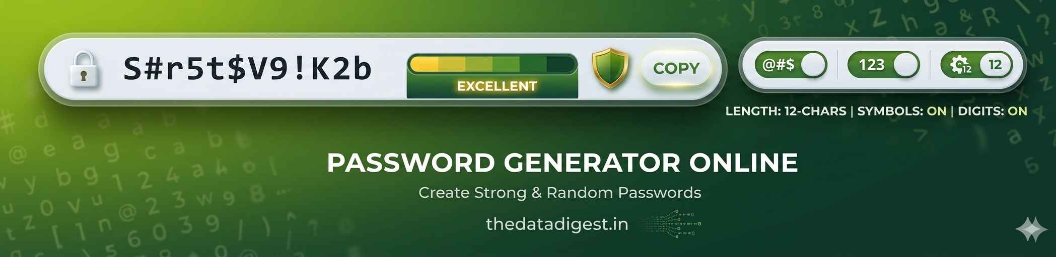 Password Generator Online – Free Strong and Random Password Tool
