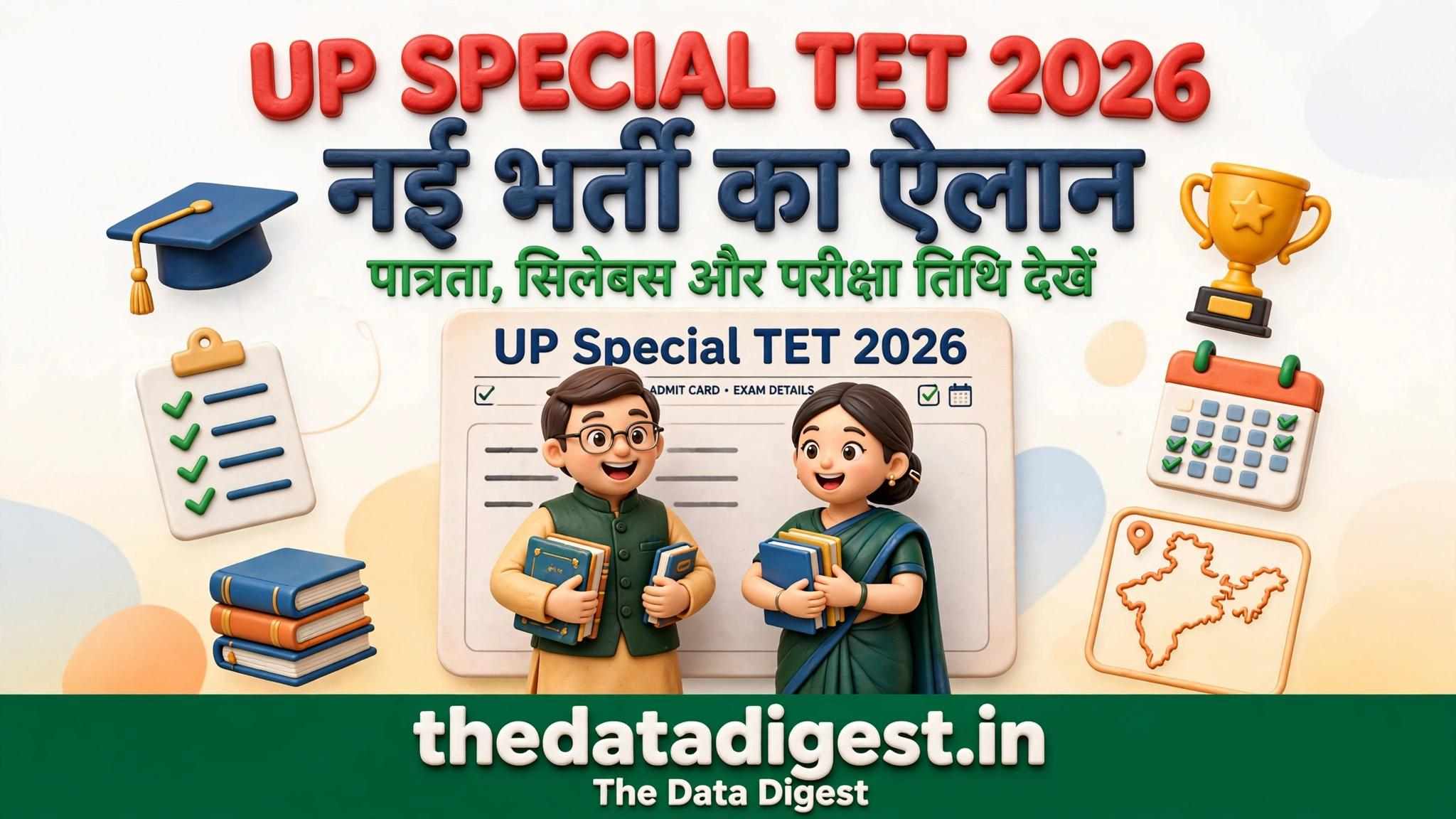 UP Special TET 2026 registration, exam date, eligibility and application fee